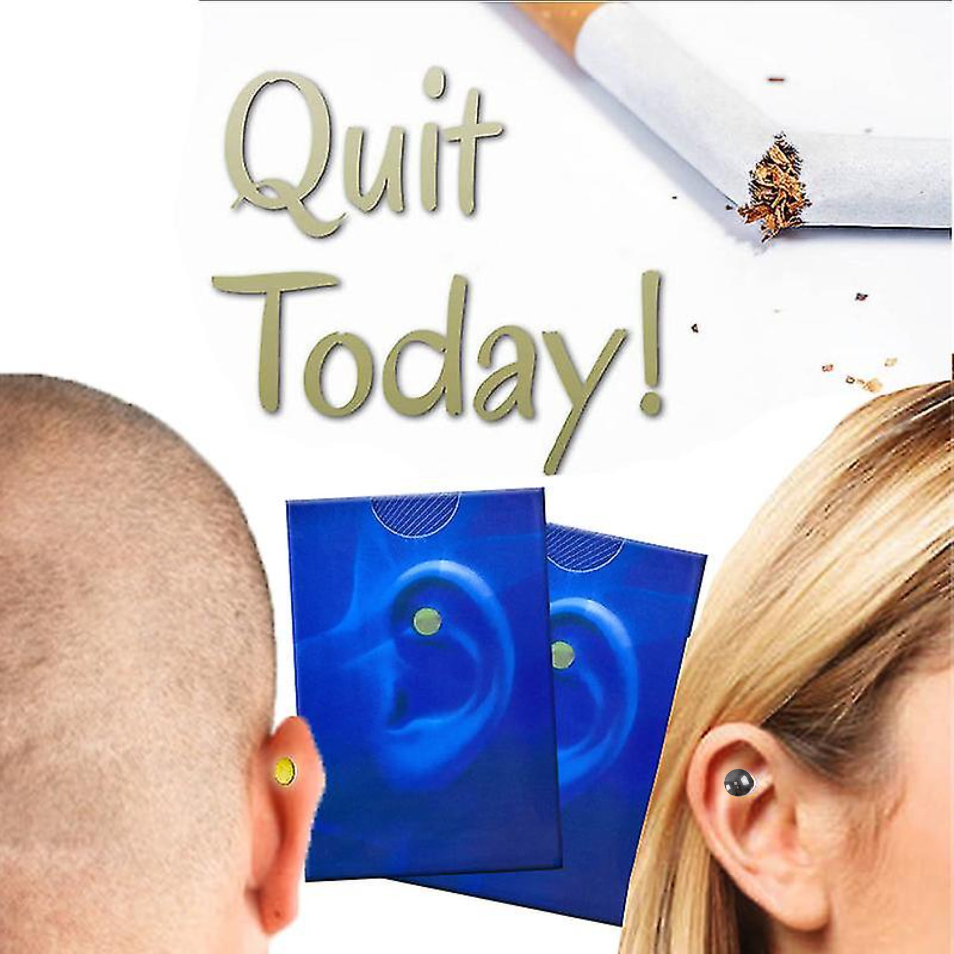 Aimants pour arrêter de fumer auriculothérapie oreille anti tabac