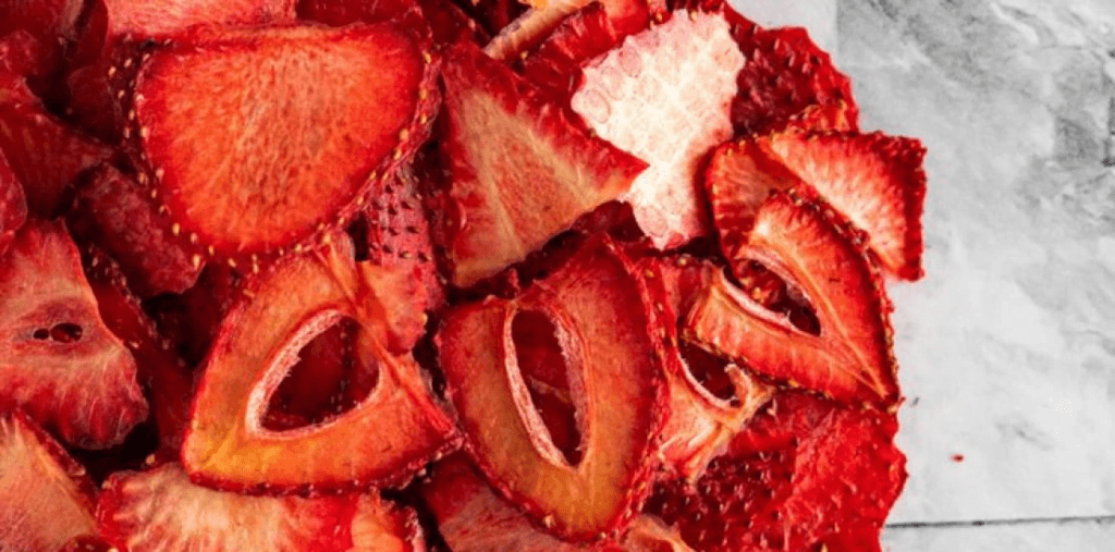 Fraises Séchées à l’Air Fryer BLITZ Fraises Séchées à l’Air Fryer BLITZ