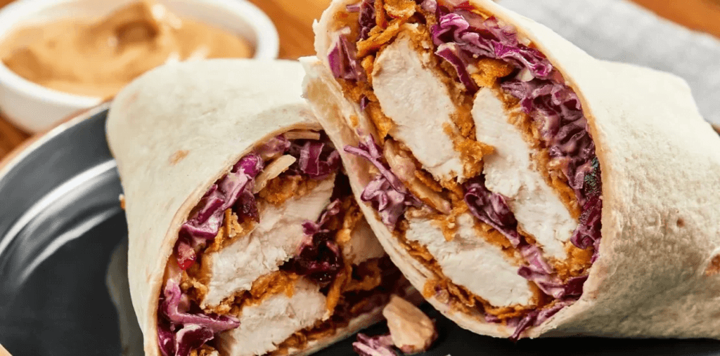 ROULÉS AU POULET CROUSTILLANT PRÉPARÉS À LA FRITEUSE À AIR BLITZ