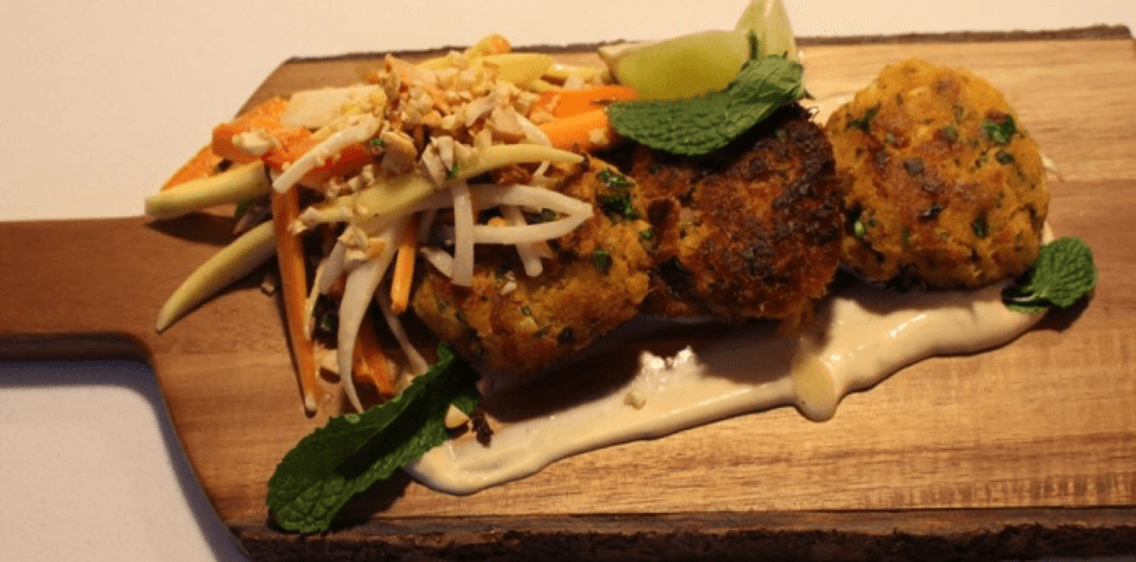 Crabe cakes avec crevettes nordiques à la friteuse à air BLITZ Crabe cakes avec crevettes nordiques à la friteuse à air BLITZ