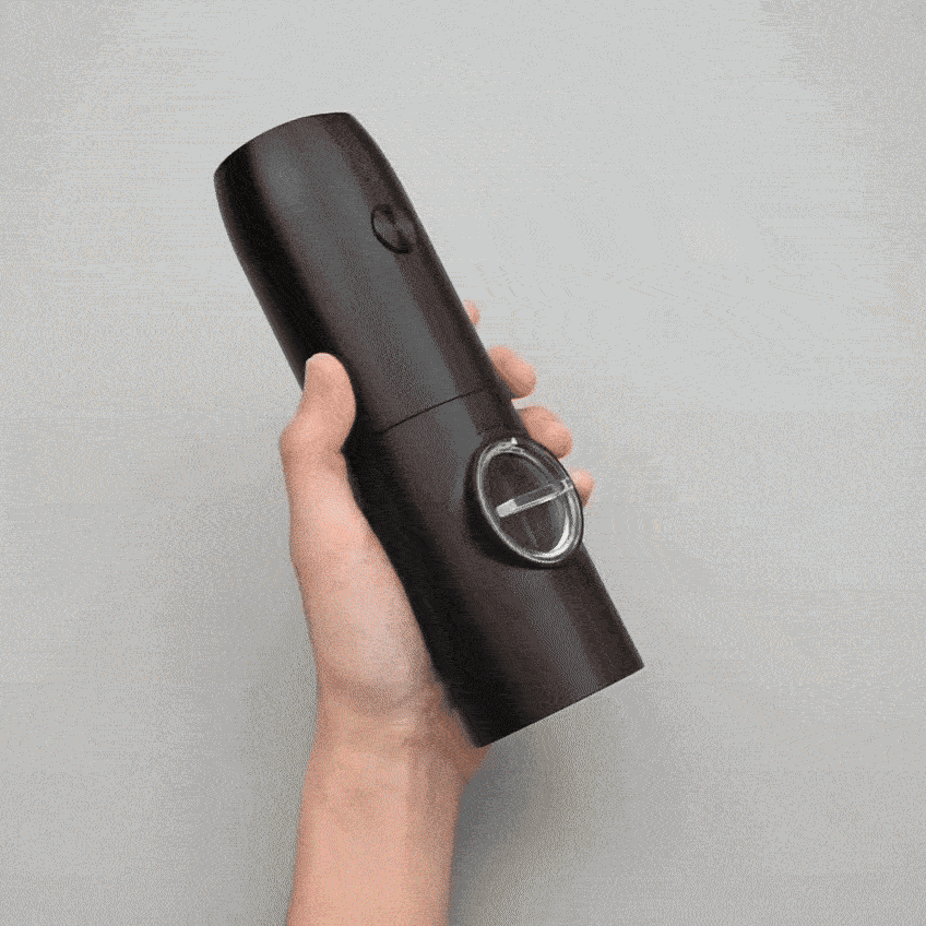 Blitz® - 5en1 Moulin à Épices Électrique Multifonction Rechargeable avec Lumière LED (2 pcs)