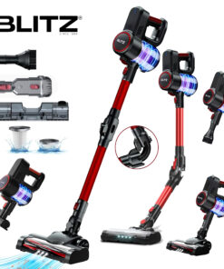 Blitz® 5-en-1 Aspirateur Sec & Eau Sans Fil – 1500 W Puissant, Léger, Silencieux avec Détecteur de Microbes