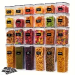 Blitz® - Boites de Rangement Hermétiques Multi Tailles Pour Maison et Cuisine Organisation Parfaite