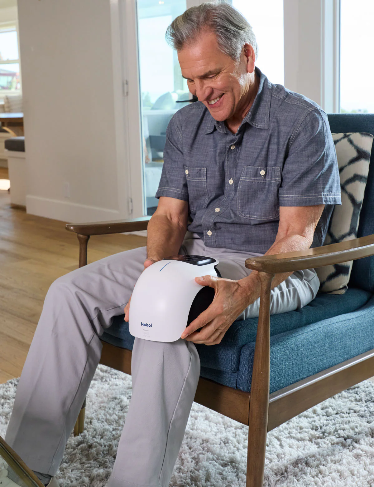 Masseur Intelligent 5en1 Sans Fil – Chauffant & Vibrant, 9 Modes d’Électrothérapie pour Soulager les Douleurs Articulaires