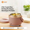 4 En 1 Lunch Box Et Chauffe-Repas Électrique Portable Et Compact pour Bureau Déplacements