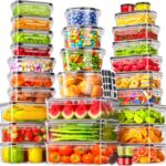 Blitz® - Boites de Rangement Hermétiques Multi Tailles Pour Maison et Cuisine Organisation Parfaite