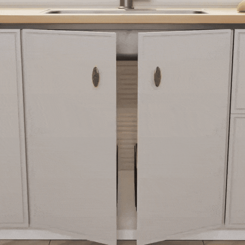 5en1 Multifonction Organisateur Coulissant INOX pliable Sous Évier 2 Niveaux – Cuisine Salle de Bain BNBR-1