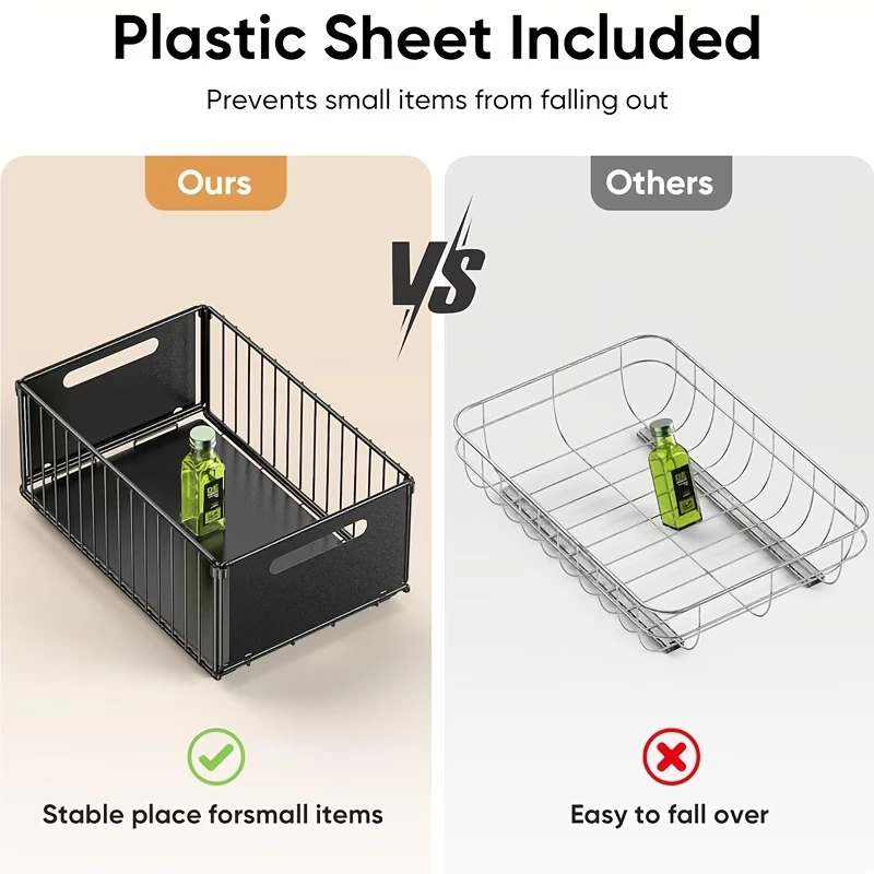 BNBR-6 - Lot de 2 organisateurs de placard coulissants pliable