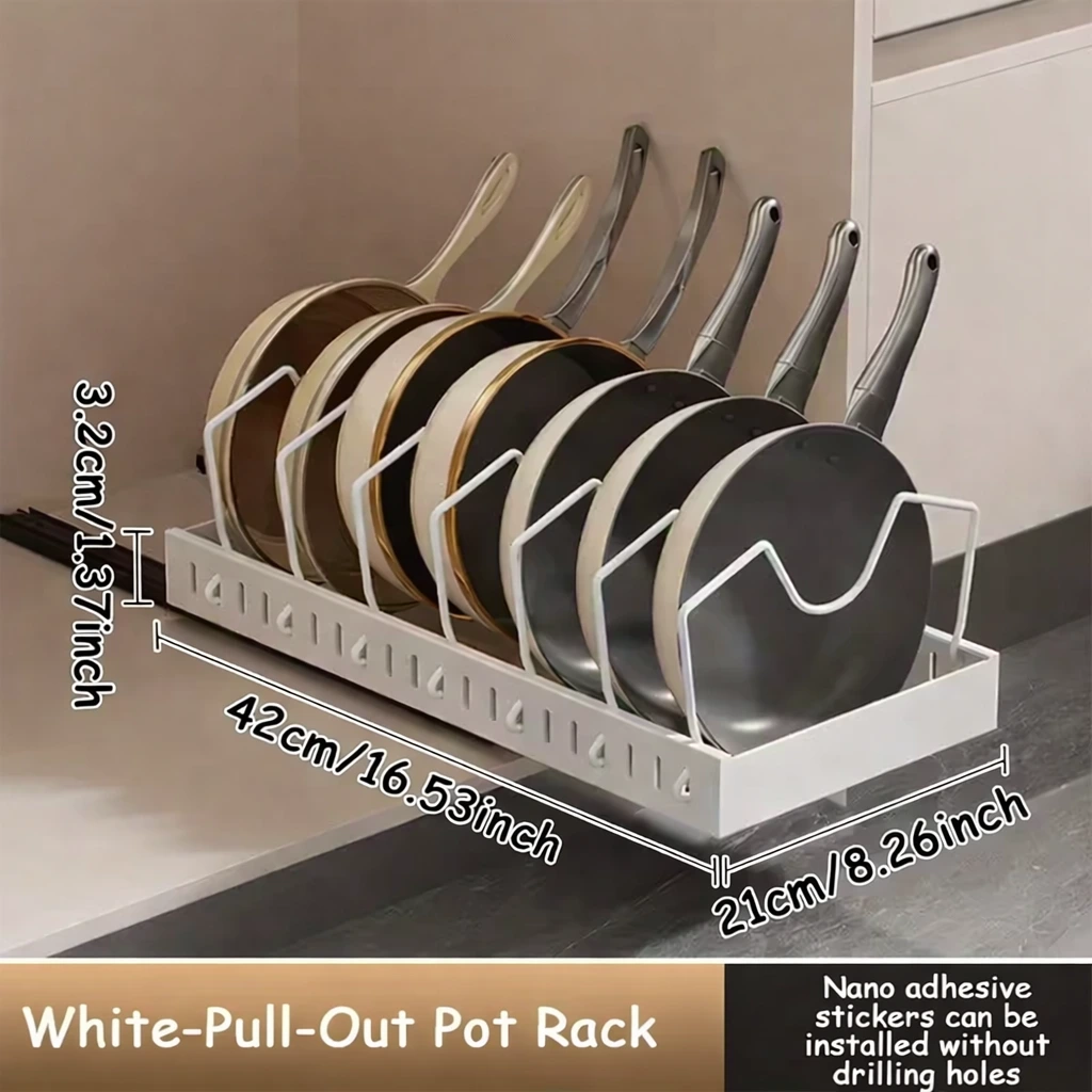 BNBR-12- 4en1 Organisateur Coulissante en INOX avec 8 séparateurs réglables