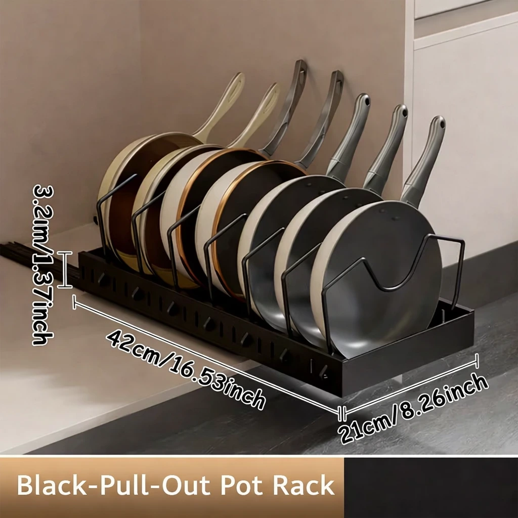 BNBR-12- 4en1 Organisateur Coulissante en INOX avec 8 séparateurs réglables