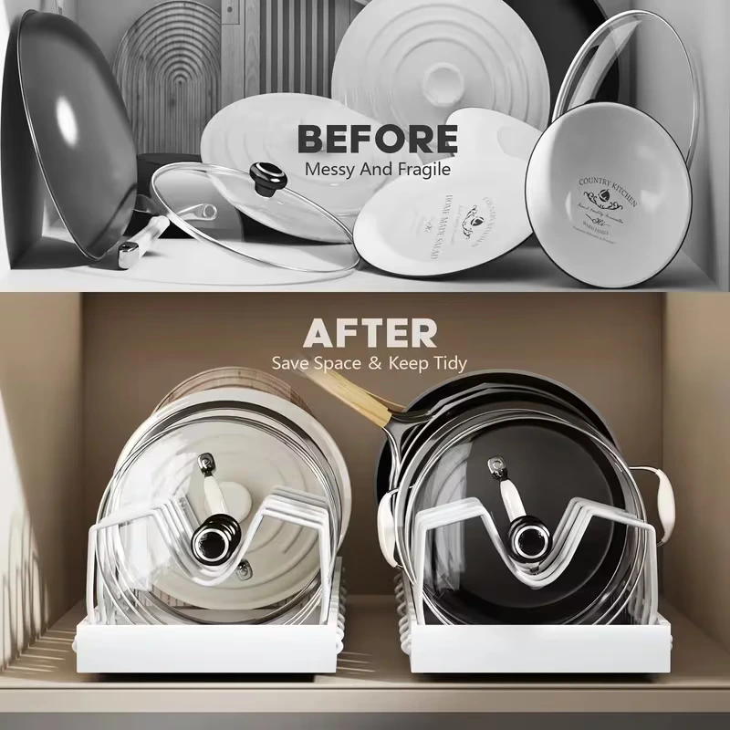 4en1 Organisateur Coulissante en INOX avec 8 séparateurs réglables BNBR-12