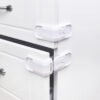 6 pcs/pqt Serrures de verrouillage pour porte, tiroirs et refrigerateur multifonction