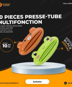 10 pcs/pqt Presse-tube multifonction en forme creative, réutilisable