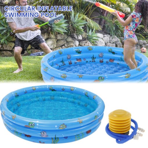 Piscine gonflable pour enfants, bassin d’extérieur Portable et multifonction