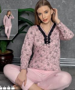 Ensemble de Pyjama Femme 100% Coton ref S115015