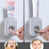 Distributeur automatique de dentifrice mural, résistant à la poussière