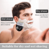 Multifonction Rasoir Électrique Pro de Barbe et Cheveux pour Homme sans fil avec & Rechargeable