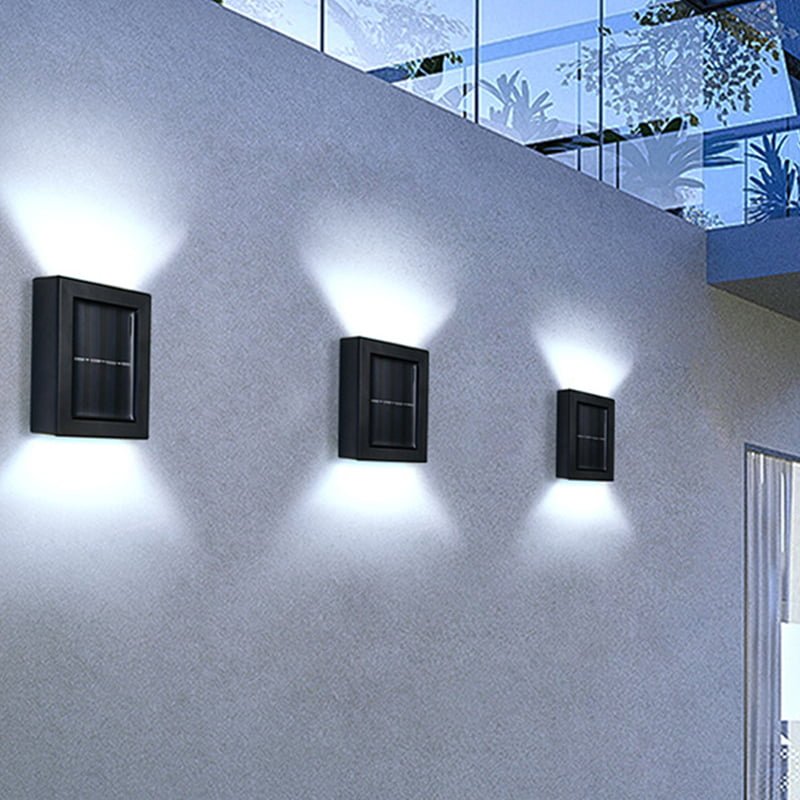 Applique murale LED solaire intelligente et imperméable