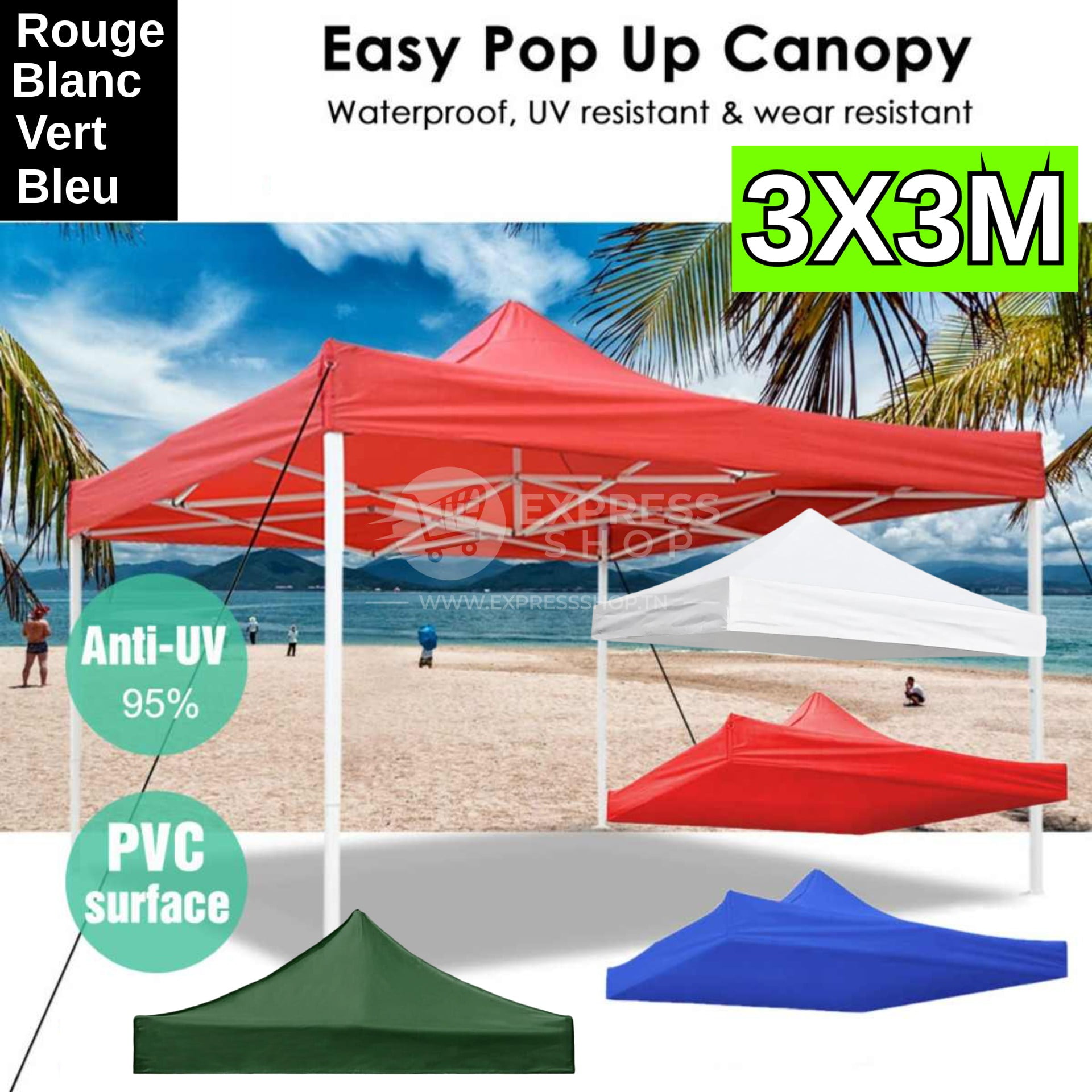 Achetez en gros Nouveau Design Camping Parties épaissir Pluie Bloc Solaire  Tente D'auvent Extérieure Chine et Auvent à 43 USD