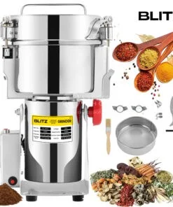 Blitz- Broyeur électrique 1KG Multifonction en acier inoxydable grande vitesse 3000W moteur en cuivre