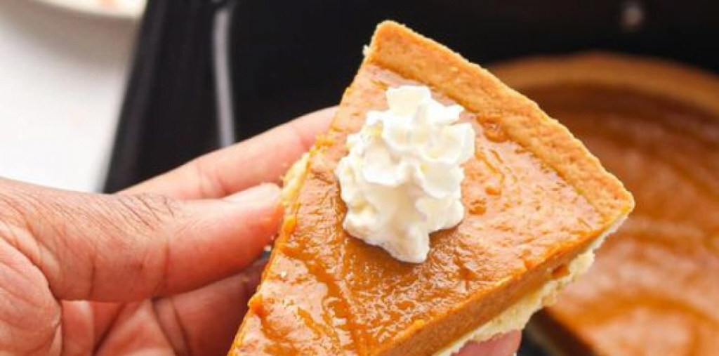 TARTE À LA CITROUILLE POUR FRITEUSE À AIR