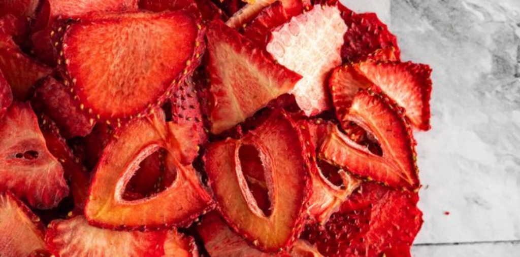 Fraises Séchées à l’Air Fryer