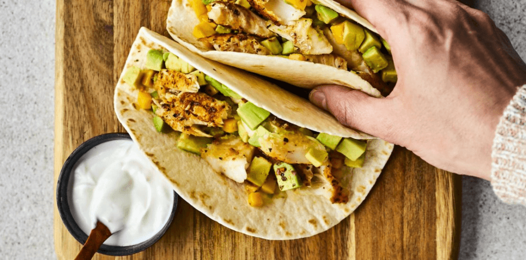 Tacos au poisson blanc du Canada au air fryer