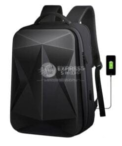 Nexus - Sac à dos pour ordinateur portable 30L à coque rigide avec port USB pour, l'école,voyage antivol