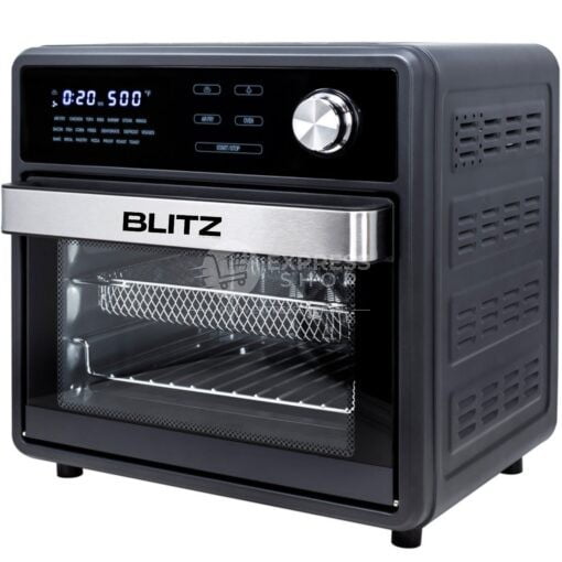 BLITZ MEGA 22 en 1 Four et Friteuse À Air Numérique 15 Litres Avec Préréglages Intelligents et Puissance de 2600W ( USA Quality)