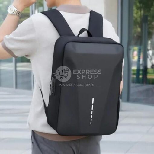 Apex - Sac à dos 30L de chargement USB pour ordinateur portable étanche pour l'école,voyage antivol