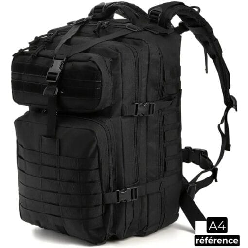 Atlas – Sac À Dos Tactiques Militaire Avec Grande Capacité 50L Et Absorption Des Chocs