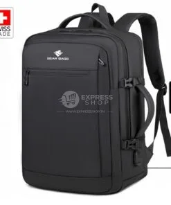 Pioneer – Sac À Dos 5-En-1 Extensible Ordinateur Étanche 45L Haute Qualité Homme Femme