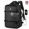Guardian – Sac À Dos 4-En-1 Extensible Ordinateur Étanche 45L Ordinateur Chargement USB Homme Femme