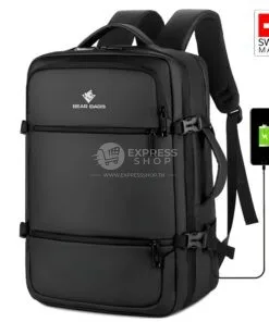 Guardian – Sac À Dos 4-En-1 Extensible Ordinateur Étanche 45L Ordinateur Chargement USB Homme Femme