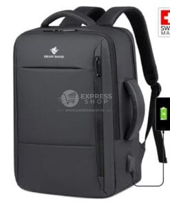 Taiga BearBags® – Sac À Dos 3-En-1 Extensible Ordinateur Voyage 45L Étanche Avec Chargement USB Homme Femme