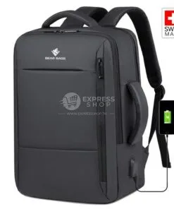Taiga BearBags® – Sac À Dos 3-En-1 Extensible Ordinateur Voyage 45L Étanche Avec Chargement USB Homme Femme