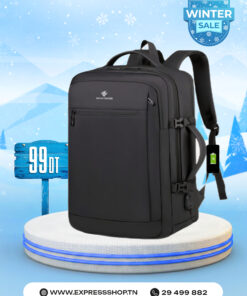 Sac À Dos Voyage Ordinateur Étanche Chargement USB Homme Femme Ordinateur