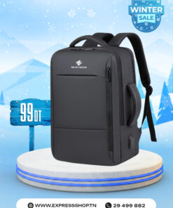 Sac À Dos De Voyage Ordinateur Professionnel Étanche Chargement USB Homme Femme Ordinateur