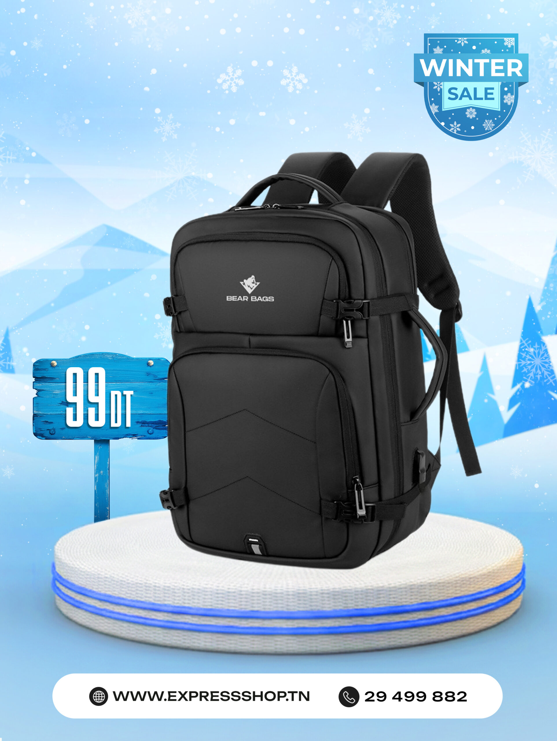 Nora BearBags® – 4en1 Sac De Voyage Unisexe et Étanche de Grande Capacité + Sac à Chaussures Gratuit Nora BearBags® – 4en1 Sac De Voyage Unisexe et Étanche de Grande Capacité + Sac à Chaussures Gratuit