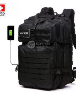 Sparta BearBags – Sac À Dos De Camping Et Randonnée Tactique Avec Grande Capacité 45L Absorption Des Chocs