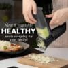 Blitz® - 4 En 1 Râpe Et Trancheuse Électrique Sans Fil Rechargeable Et Compact Pour Cuisine Rapide