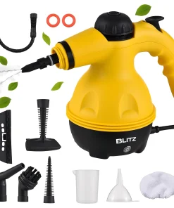 Blitz® - 9 En 1 Nettoyeur Vapeur à Main Portable Et Multifonction Pour Un Nettoyage Écologique à Haute Pression