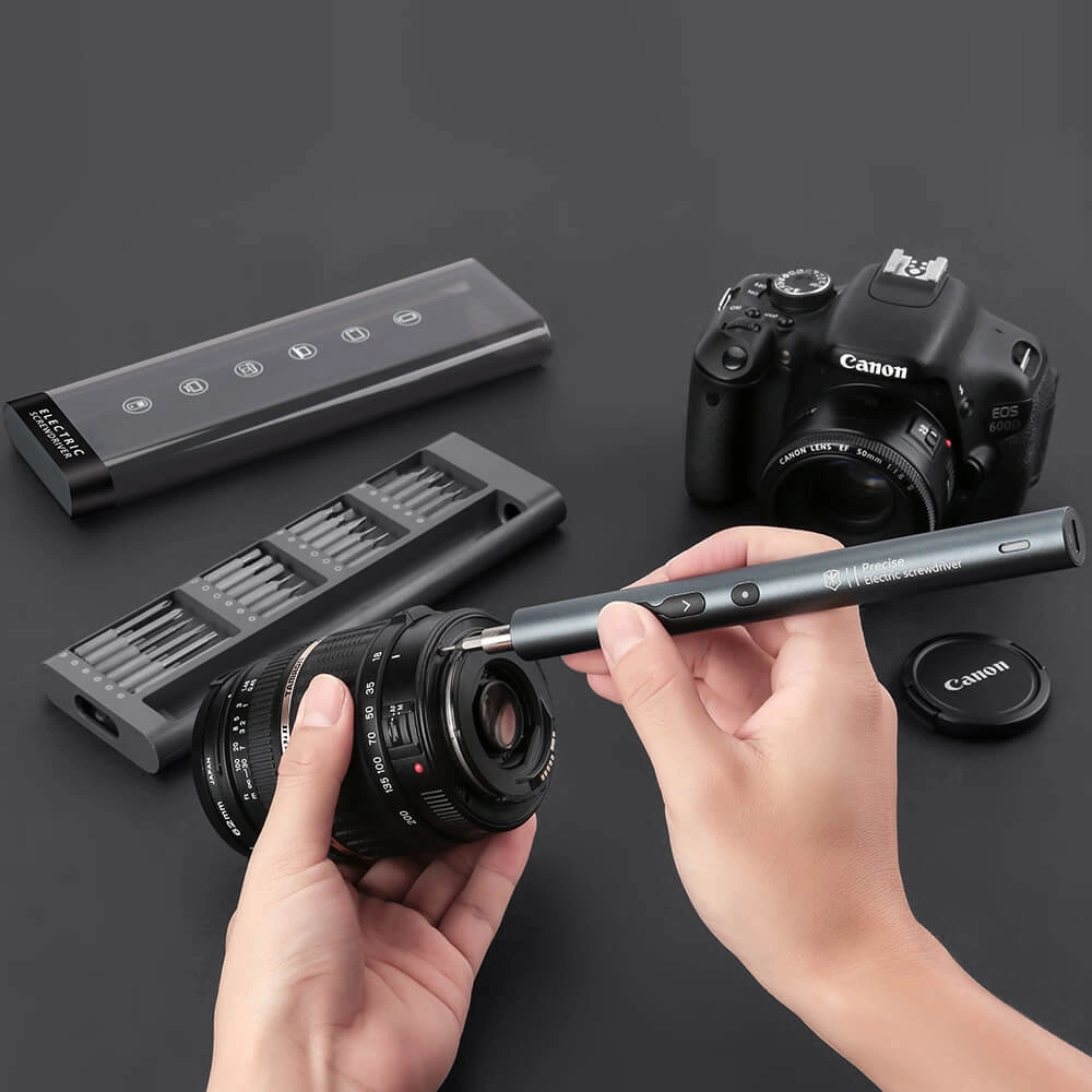 Jeu De Tournevis Électriques Professionnels 51 En 1 Sans fil Et Rechargeable Avec Lumière LED