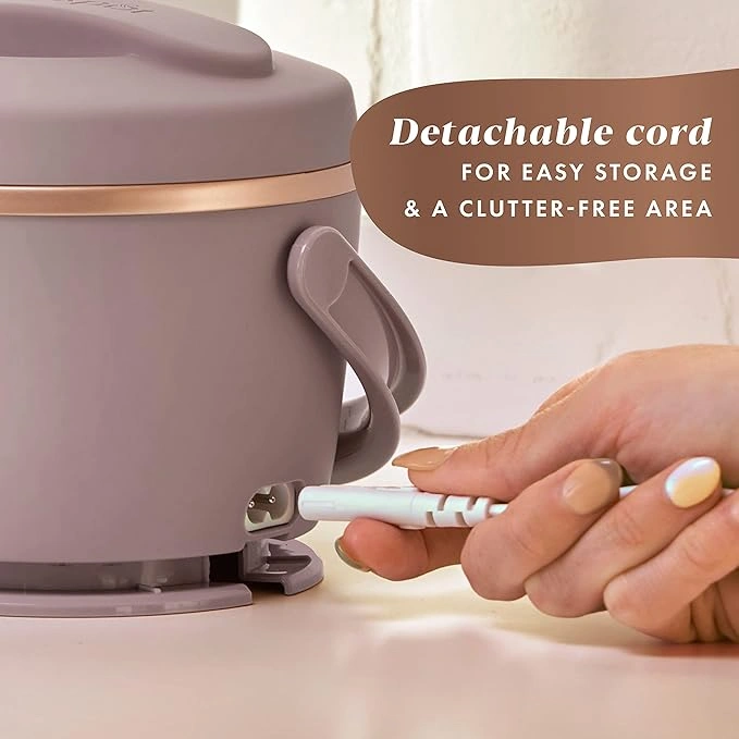 2 En 1 Lunch Box Et Chauffe-Repas Électrique Portable Et Compact pour Bureau & Déplacements