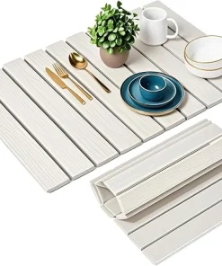 Tapis Égouttoir Vaisselle Absorbant Antidérapant - Séchage Rapide & Lavable Pour Cuisine