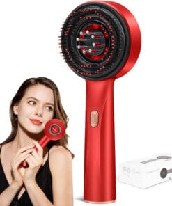 Blitz® - 3 En 1 Brosse De Massage Électrique Étanche Et Rechargeable Pour Relaxation Et Croissance Des Cheveux