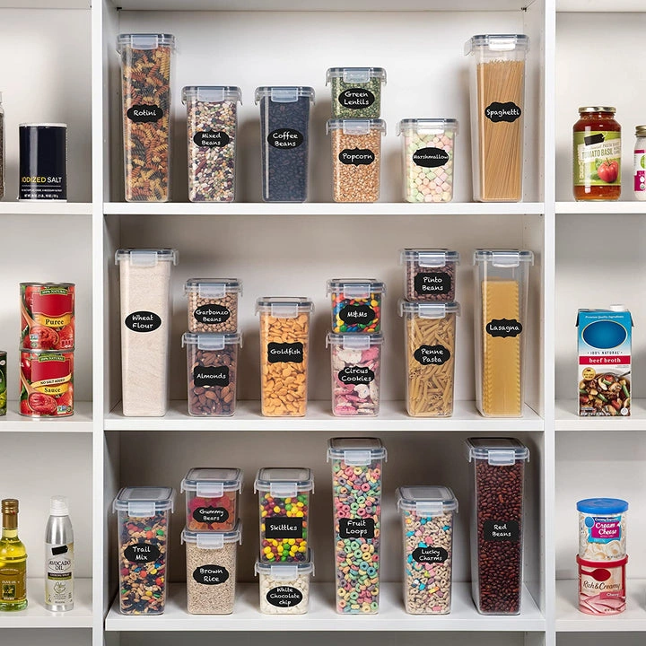 Ensemble de 24 Boîtes De Conservation Hermétiques Alimentaires Sans BPA Pour Un Rangement Idéal