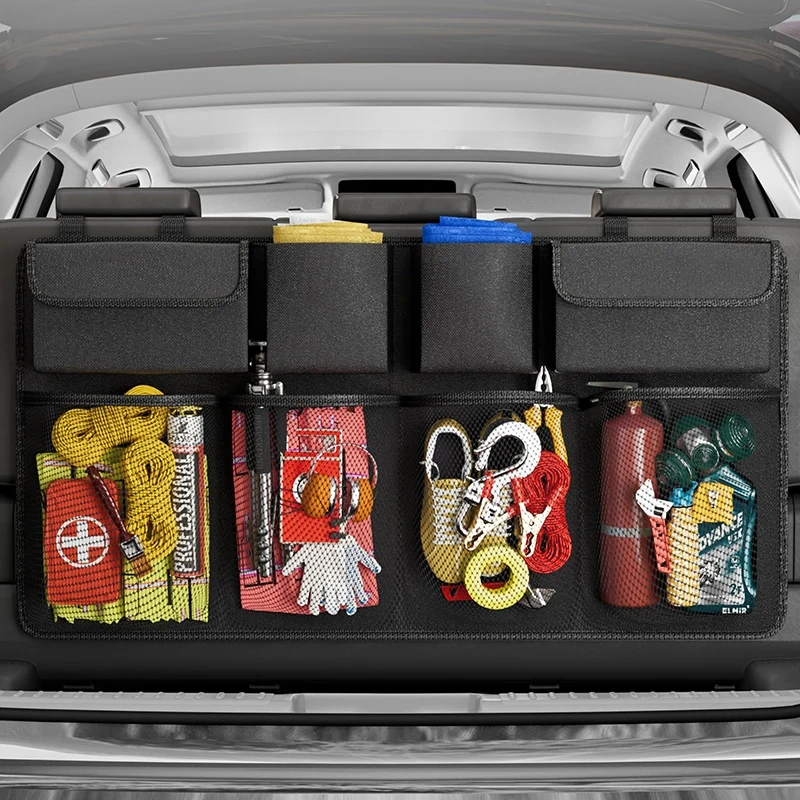 Sac de Rangement Voiture Suspendu Multi-Poches Et Polyvalent Pratique Pour Voyages Et Quotidien