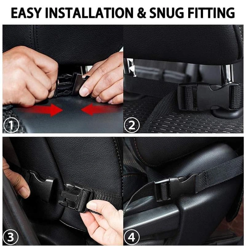 Organisateur de Siège Voiture Multi-Poche Avec Porte-Tablette Et Espaces de Stockage Multiples