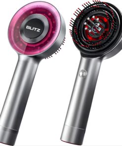 Blitz® Breo- 3en1 Brosse De Massage Électrique Étanche Rechargeable Croissance Des Cheveux (Original)